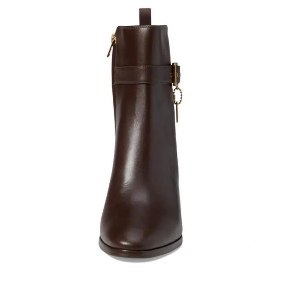 Coach Olivia Bootie In Signature Jacquard Size 9 MSRP: $295.00 - Picture 9 of 16